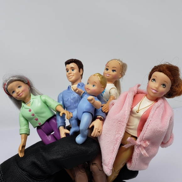 Mattel Doll House Family Pink House Coat Toy Lot - Picture 5 of 12